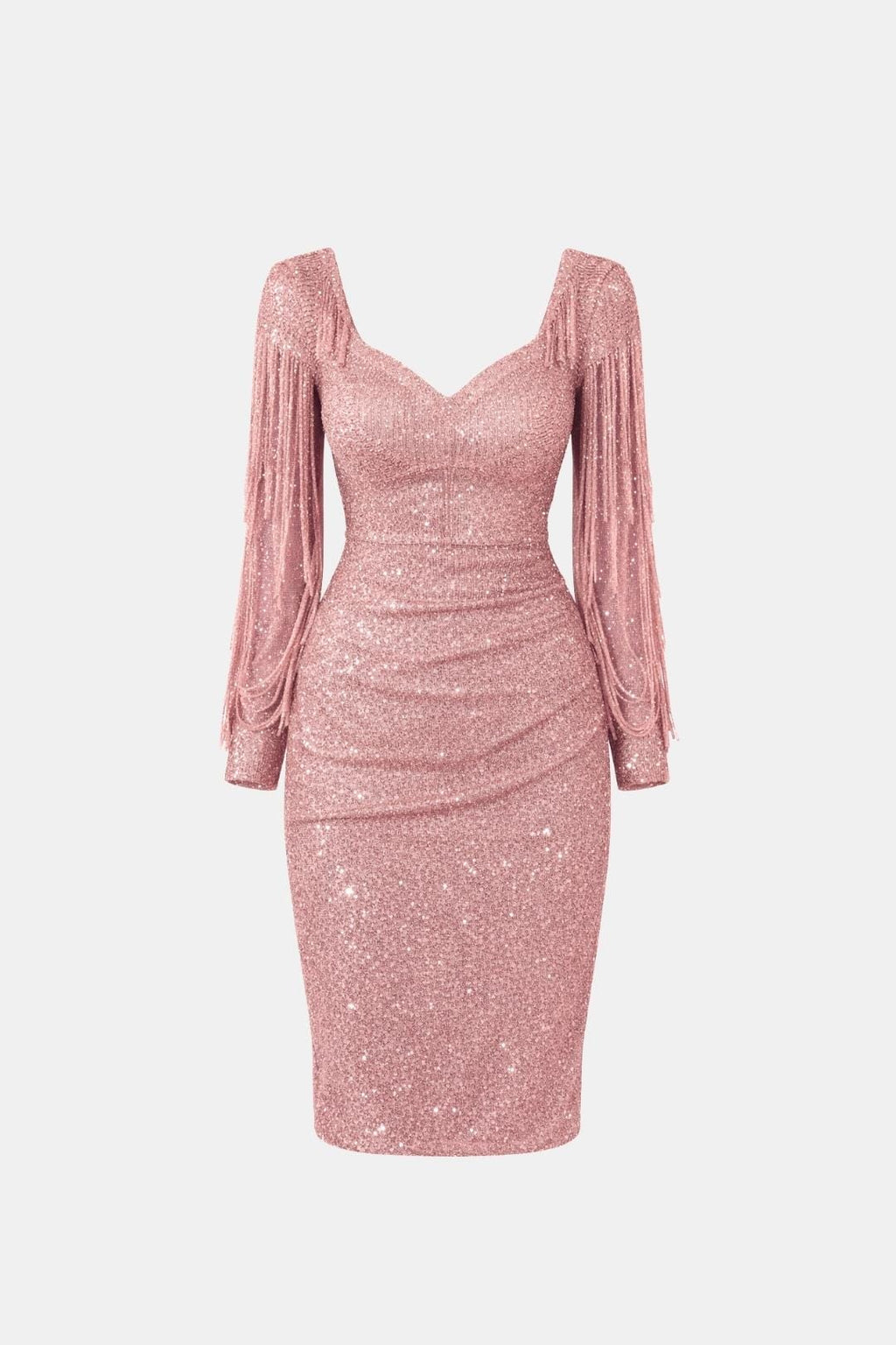 Lorena | Elegant Midi Pailletten Dress Avond Outfit