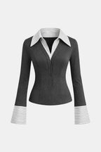 Lorina | Stijlvol blouse dames top formeel klassiek