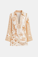 Maeve | Chic blouse dames top print vakantie