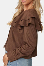 Matilda | Chic Ruffle Blouse Dames Top Casual