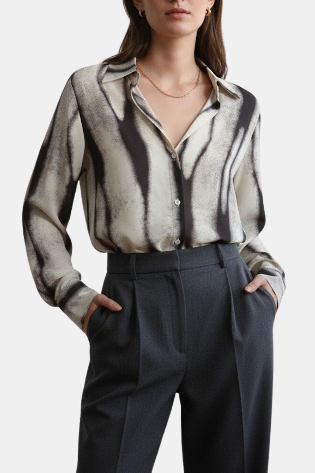 Noemi | Stijlvol Blouse Dames Top Luxe Print