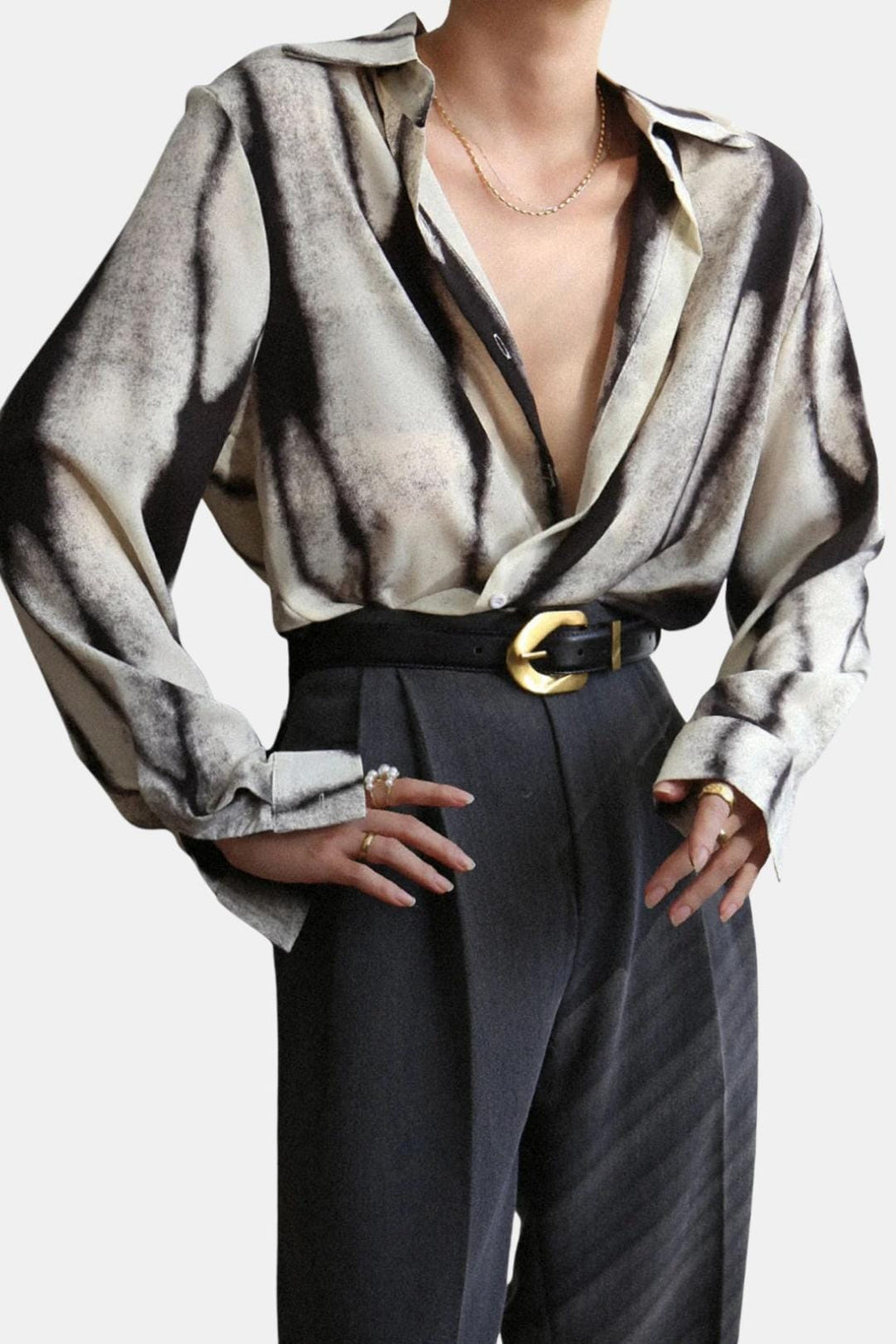 Noemi | Stijlvol Blouse Dames Top Luxe Print