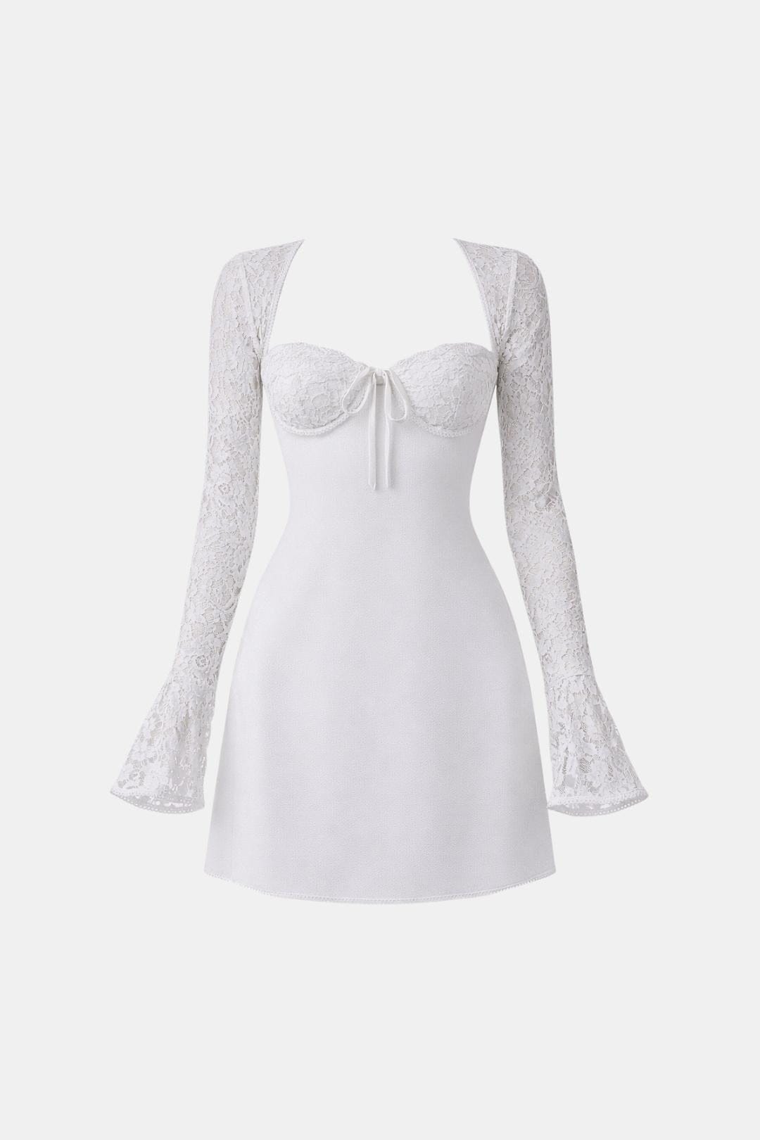 Orelia | Elegante mini-kanten jurk – feestelijke outfit