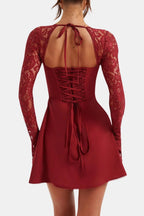 Orelia | Elegante mini-kanten jurk – feestelijke outfit
