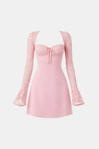 Orelia | Elegante mini-kanten jurk – feestelijke outfit