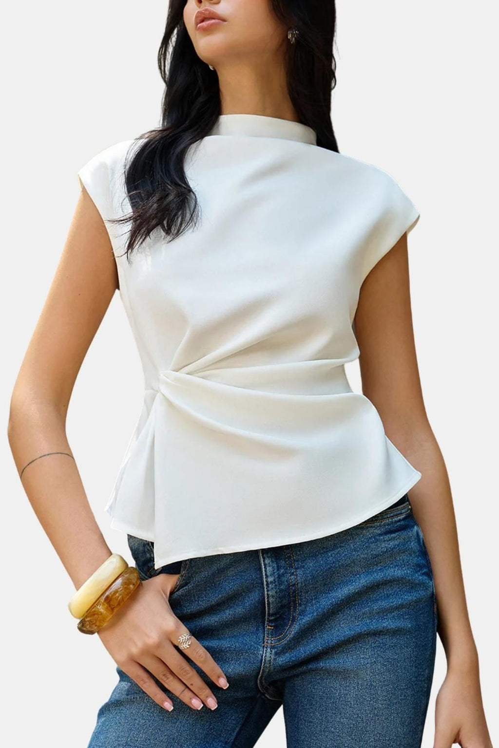 Orvella | Comfortabel Top Dames Mouwloos Casual