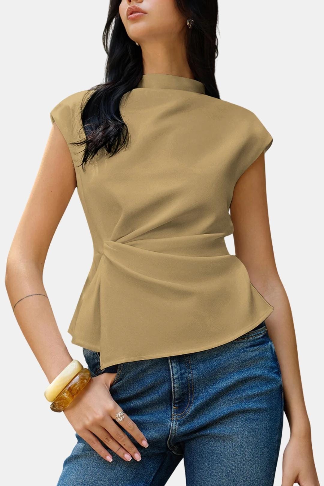 Orvella | Comfortabel Top Dames Mouwloos Casual