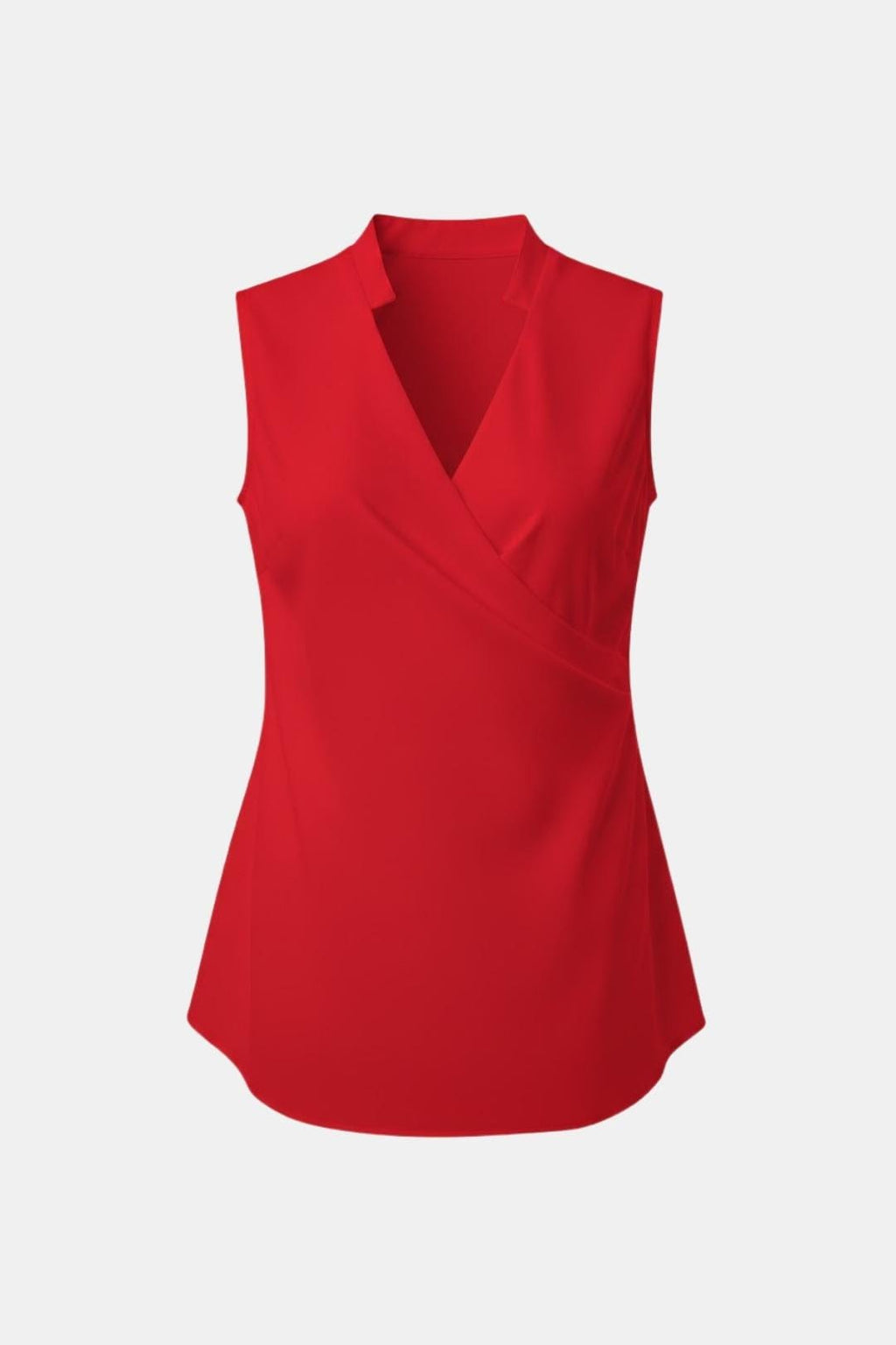 Peggy | Elegant mouwloze blouse dames top zakelijk