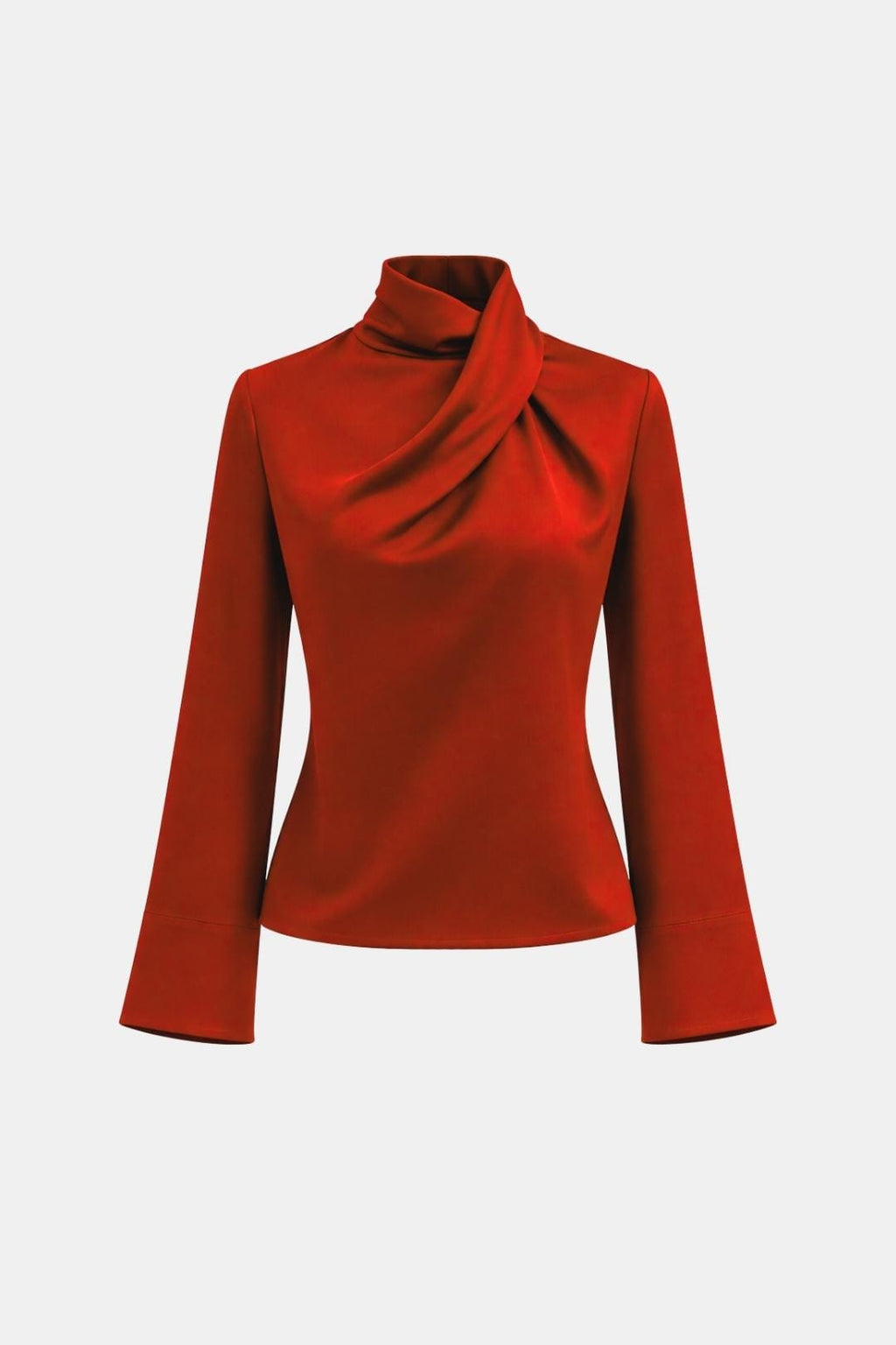 Ravella | Elegant blouse dames top col gedrapeerd