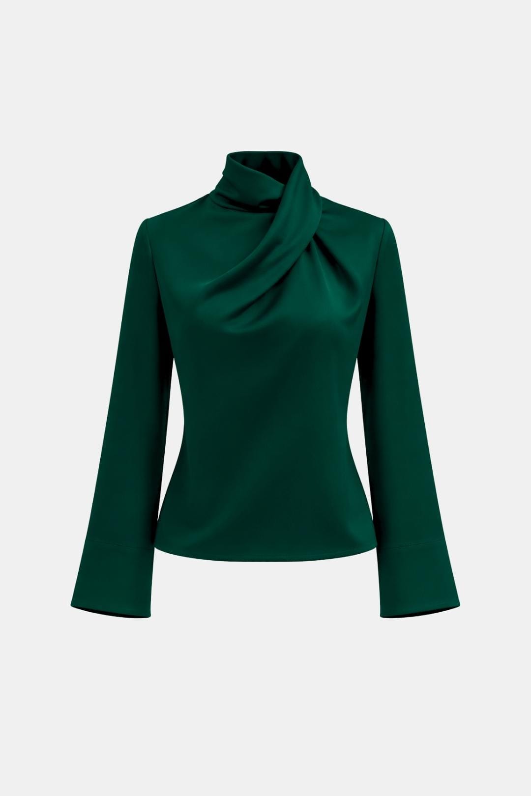 Ravella | Elegant blouse dames top col gedrapeerd