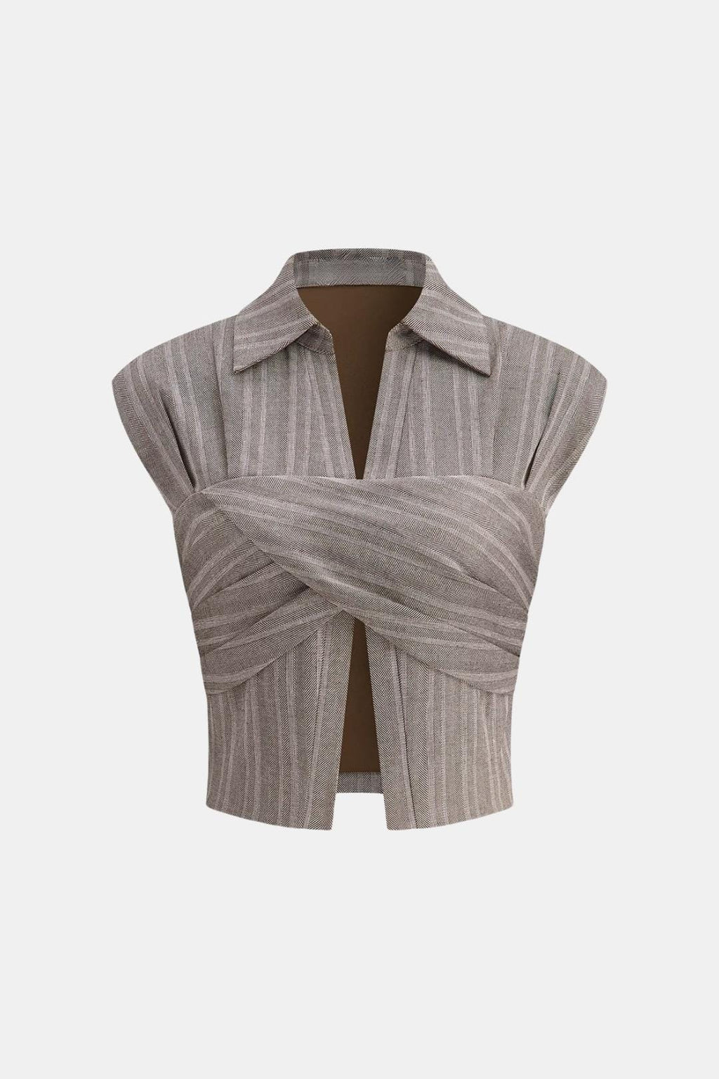 Saelia | Elegant Blouse Dames Top Overslag Stijlvol