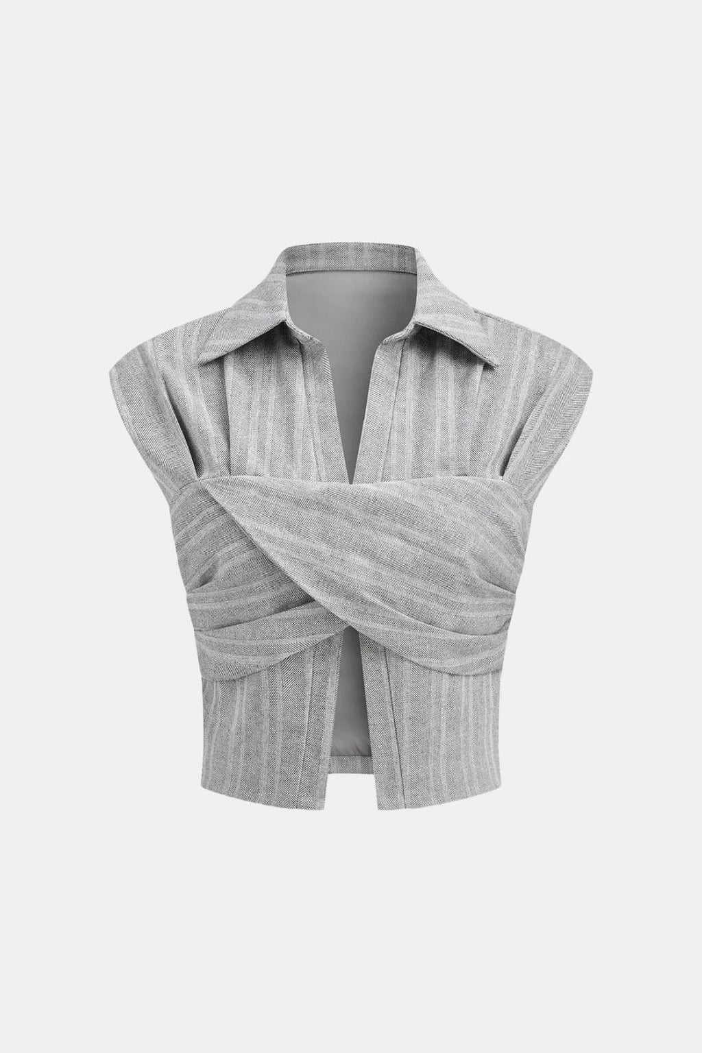 Saelia | Elegant Blouse Dames Top Overslag Stijlvol