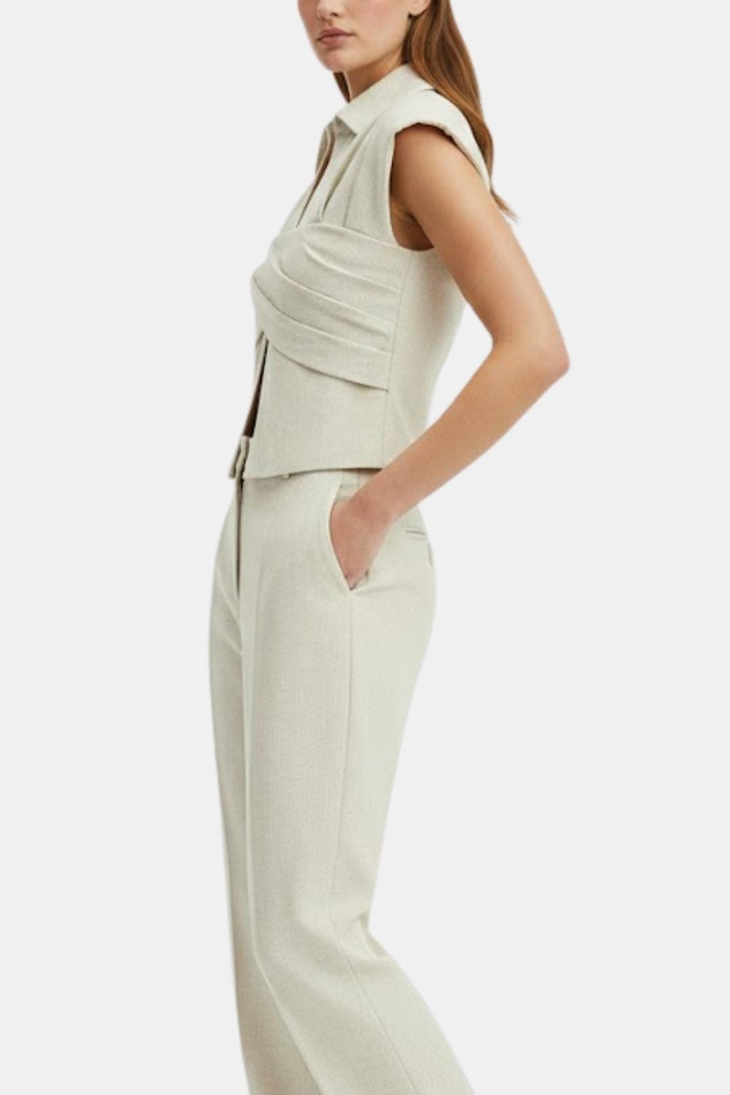 Saelia | Elegant Blouse Dames Top Overslag Stijlvol
