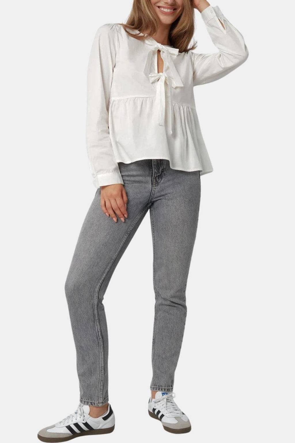 Salem | Elegant Blouse Dames Top Chic