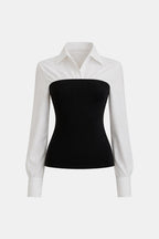 Serava | Elegante Damesblouse Met Strapless Look