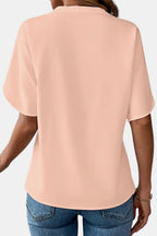 Serenya | Comfortabel blouse dames top v hals casual