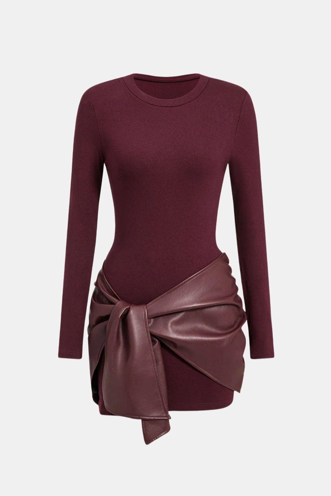 Shaira | Chic Mini Jurk Aansluitend Rok Set