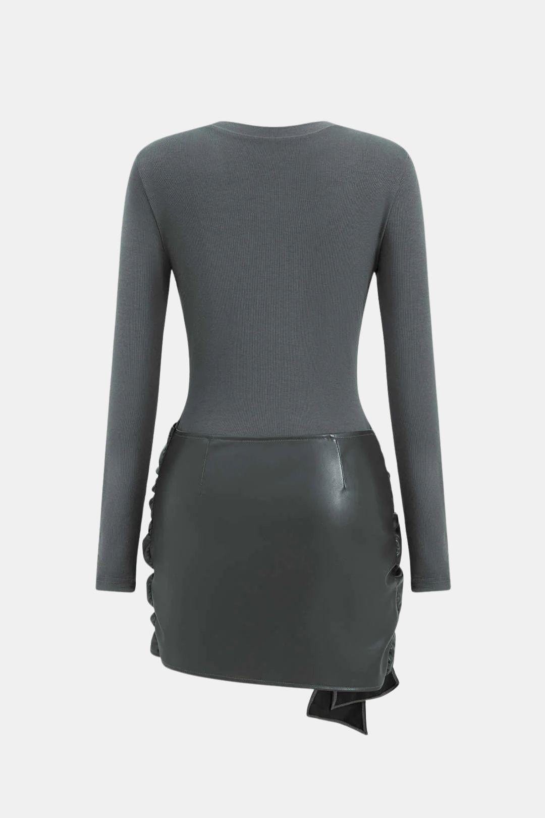Shaira | Chic Mini Jurk Aansluitend Rok Set
