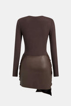 Shaira | Chic Mini Jurk Aansluitend Rok Set