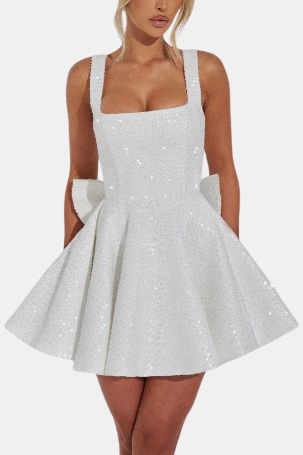 Tori | Luchtig Mini Skater Dress Casual Look