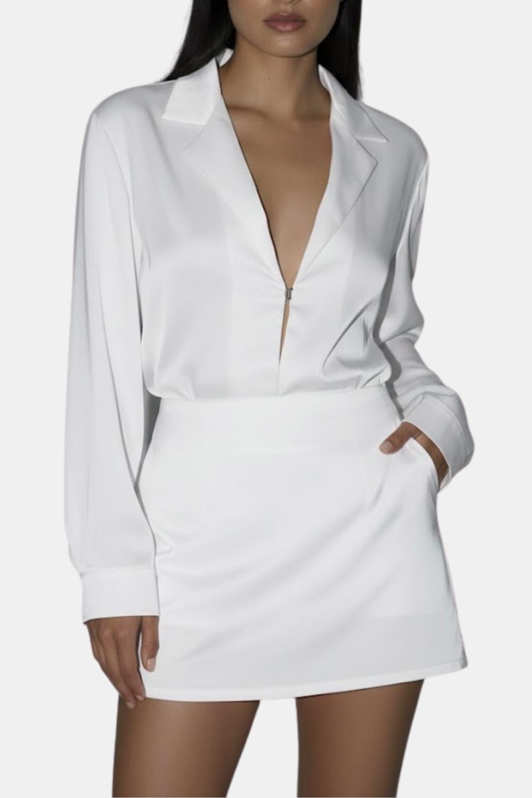 Valetta | Elegant Blouse Dames Top Strikdetail