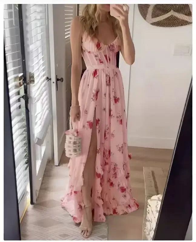 Matilda | Romantische bloemen jurk elegant bruiloft