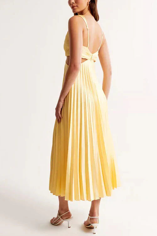 Evangeline | Vloeiende maxi jurk feminin elegant bruiloft