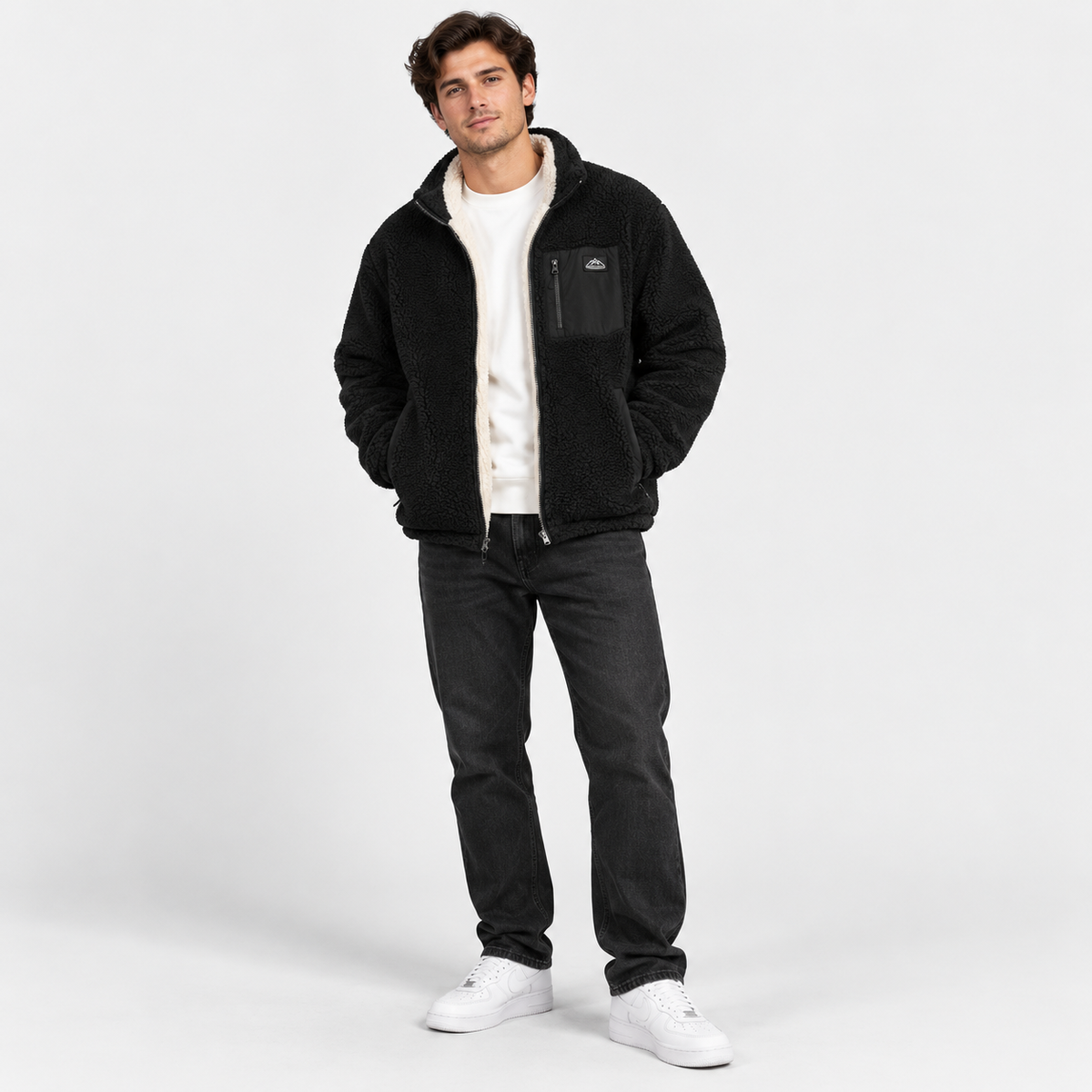 Men’s Warm Puffer Jacket Coat