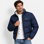 Men’s Winter Thickened Stand Collar Jacket – Warm Casual Puffer Coat
