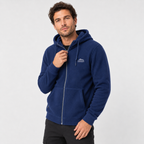 Men's Thickened Polar Fleece Hooded Cardigan Jacket