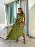 Juliette | Romantische bloemen maxi jurk tuin bruiloft