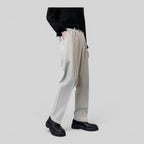Loose-Fit Men’s Trousers with Straight Legs