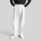 Loose-Fit Men’s Trousers with Straight Legs