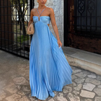 Orchid | Halter maxi jurk elegant zomers bruiloft