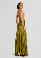 Alana | Elegante maxi jurk sensationele snit avond