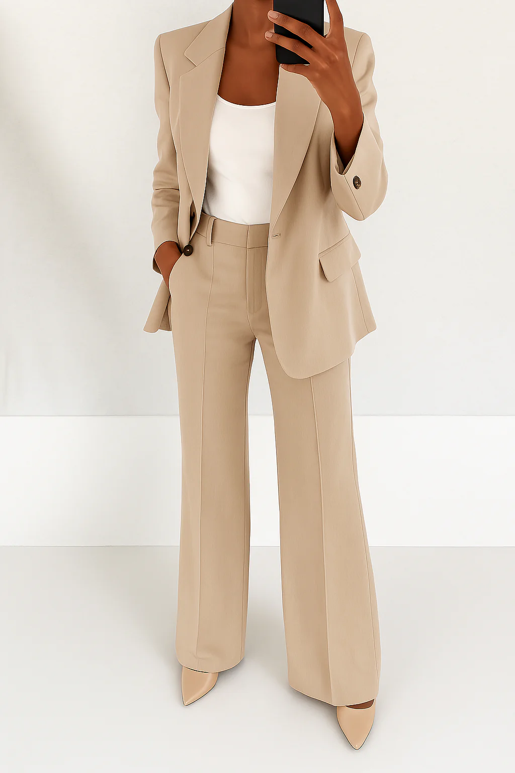 Julie | 2-delig blazer broek set elegant dames