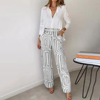 Opal | Elegant 2-delig set broek dames chic